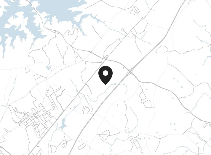 Map showing a pin over Premier Pump & Equipment