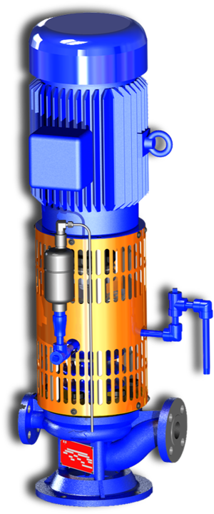 RAV Series Vertical Air-Cooled High Temperature Pumps